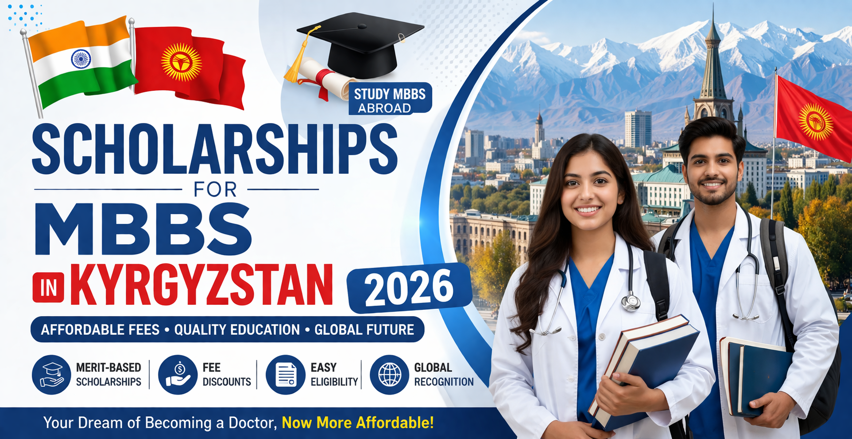Scholarships for MBBS in Kyrgyzstan in 2026